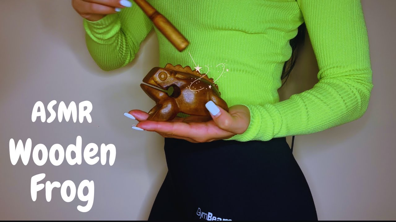 ASMR Wooden Frog Triggers for Sleep 😴🌙  편안한 꿈의 세계로 초대하는 ASMR: 푹 자고 일어나 refreshed하기 위한 여정