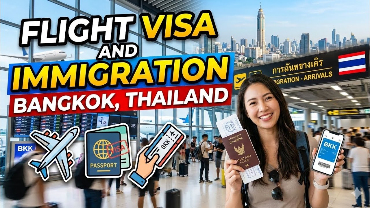 Welcome to Thailand| Visa , Immigration and Flight details For indian 