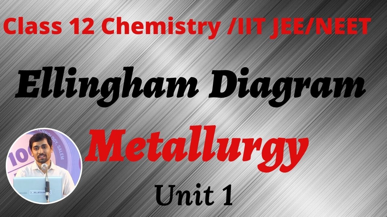 Class 12 Chemistry | Ellingham  Diagram l Metallurgy Unit 1 part 13 | IIT JEE NEET