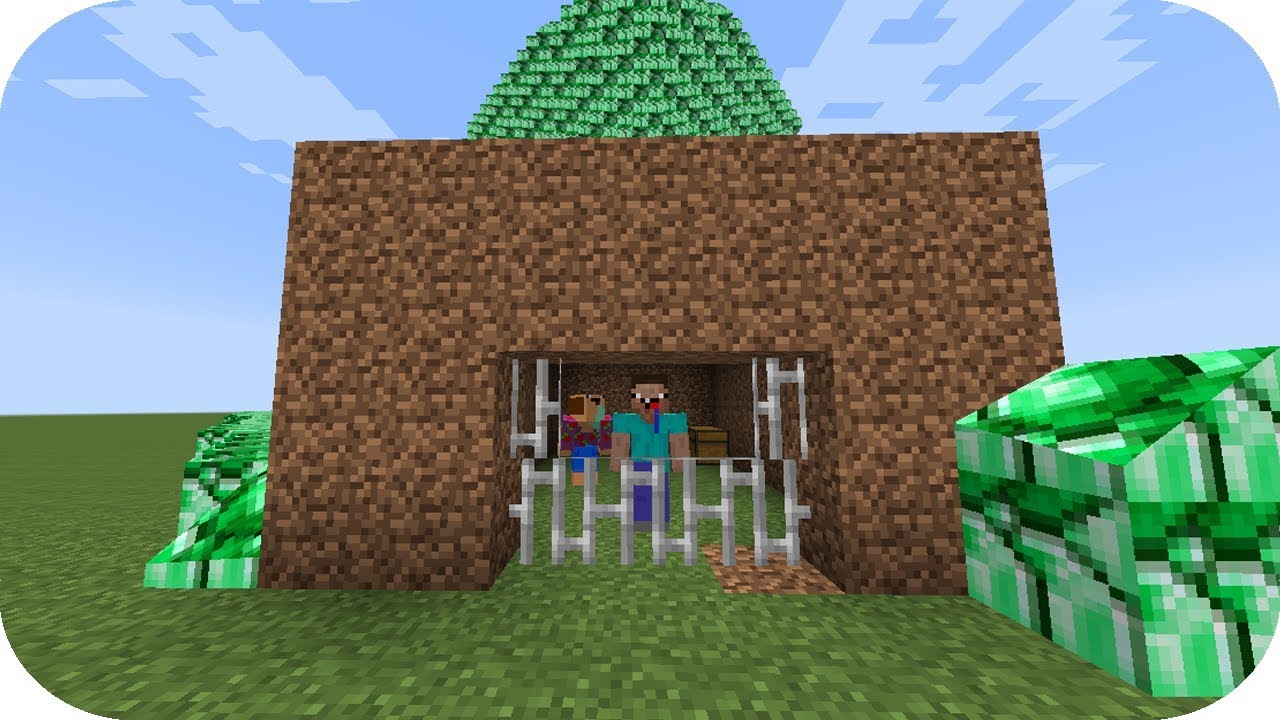 2 NOOB VS TSUNAMI DE ESMERALDA ¿NOOB SOBREVIVE!? RETO DE LA BASE MINECRAFT TROLL + ROLEPLAY