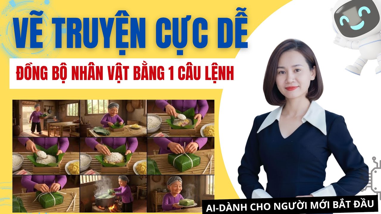Tạo Nhân Vật AI Đồng Nhất: Bí Quyết Vẽ Truyện Tranh Đơn Giản