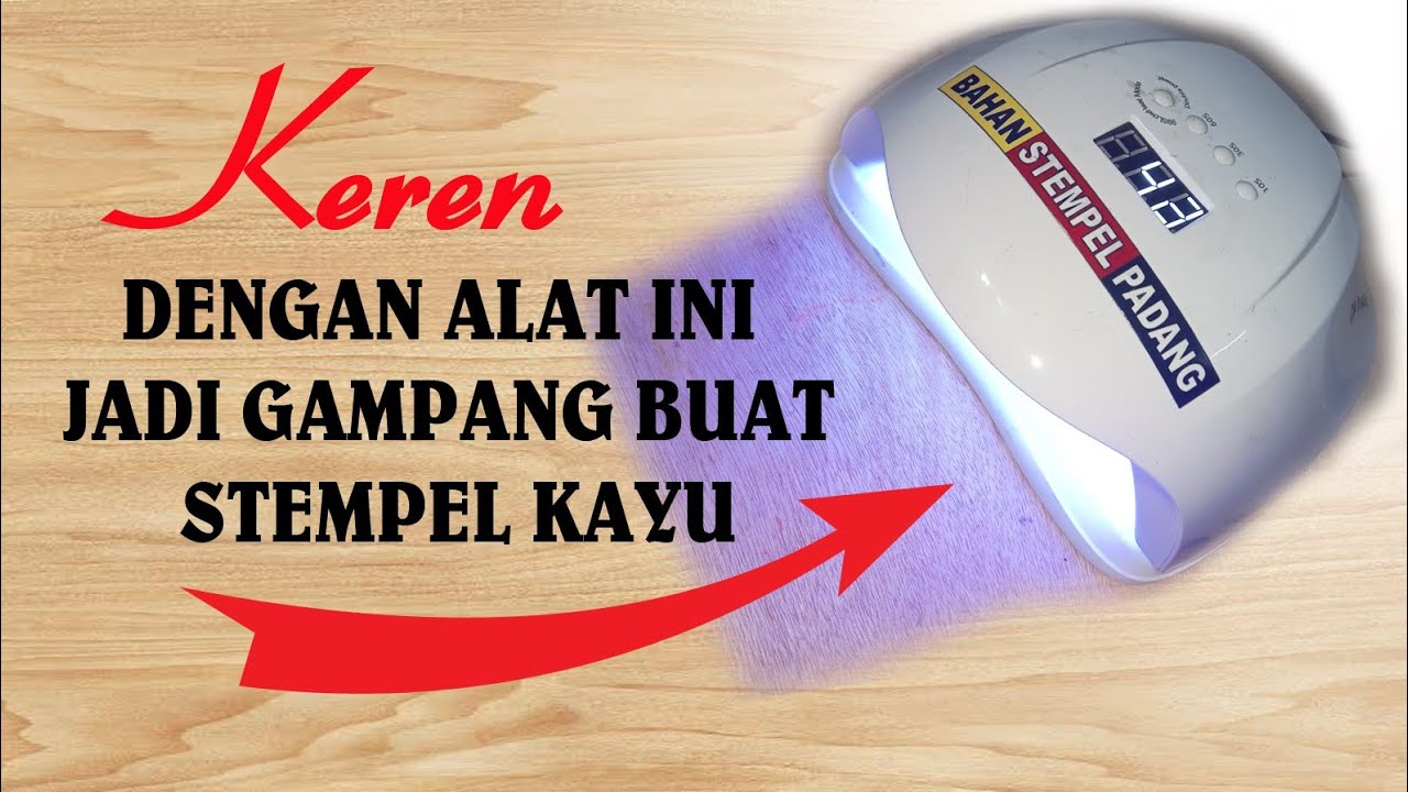 Alat canggih BuAt StEmPeL KaYu jadi mudah