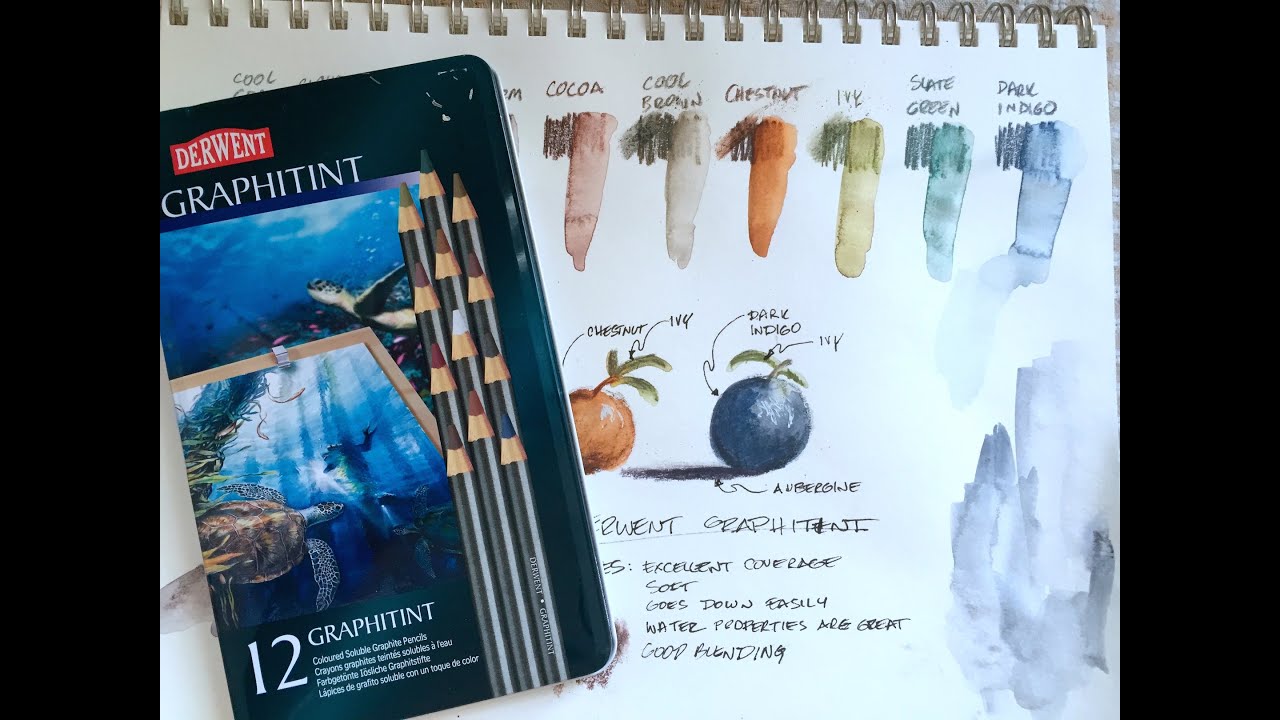 Derwent Graphitint Pencils Review