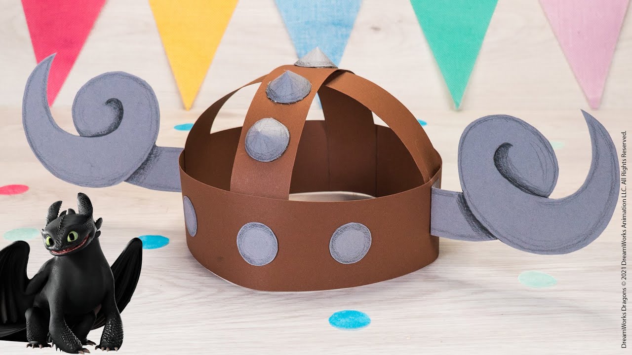Dragons Wikinger-Helm | DIY Tutorial | TOGGO für Eltern