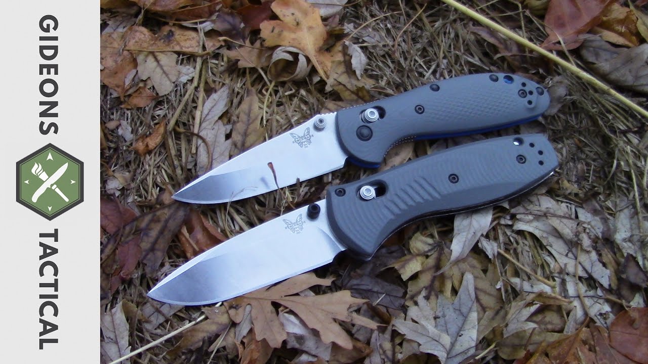 Benchmade Mini Griptilian Vs. Mini Barrage