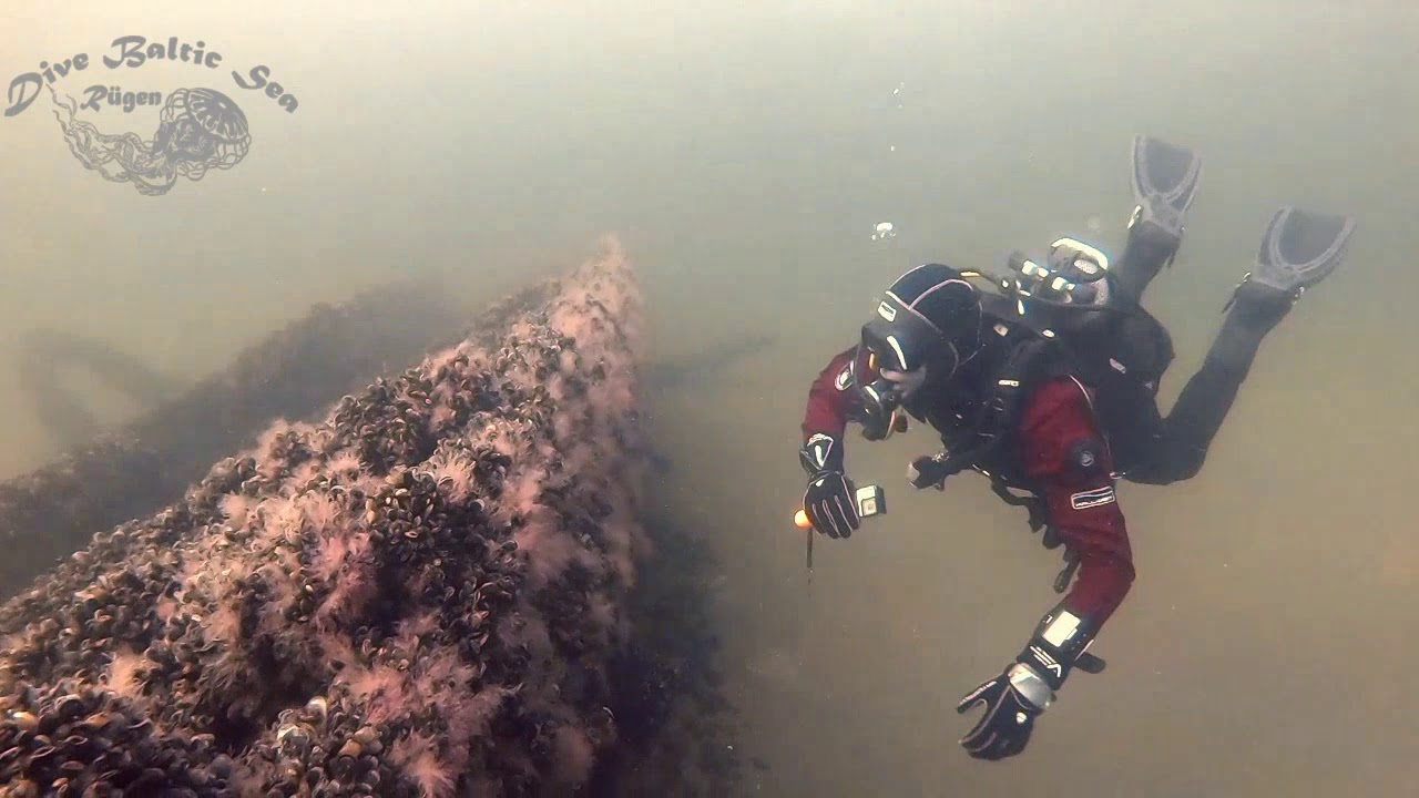 Wracktauchen in der Ostsee Rügen SAS18
