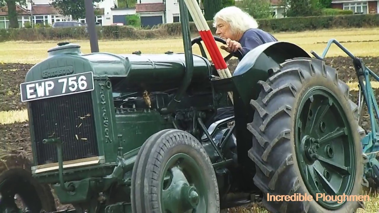 1944 Fordson Model N 4.4 Litre 4-Cyl Petrol TVO Tractor (27 HP) with Ransomes Plough