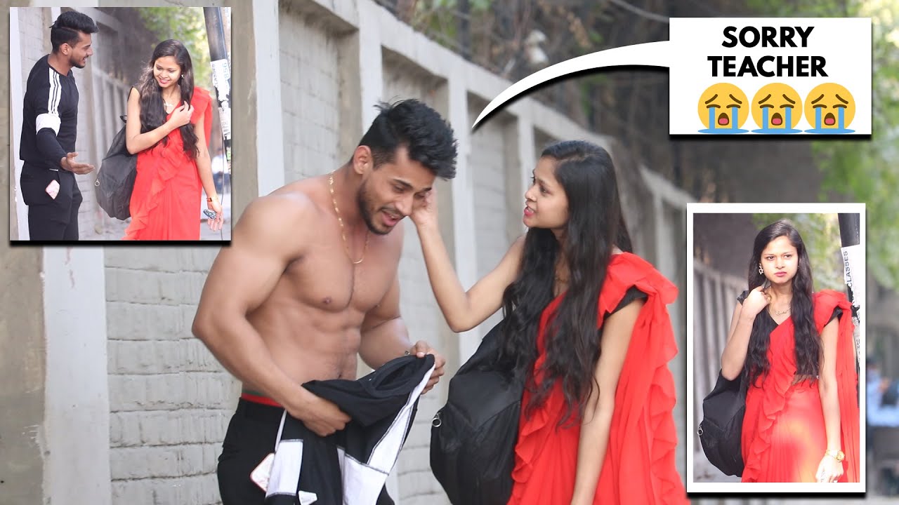 Shirtless Prank On School Teacher || FitManjeet