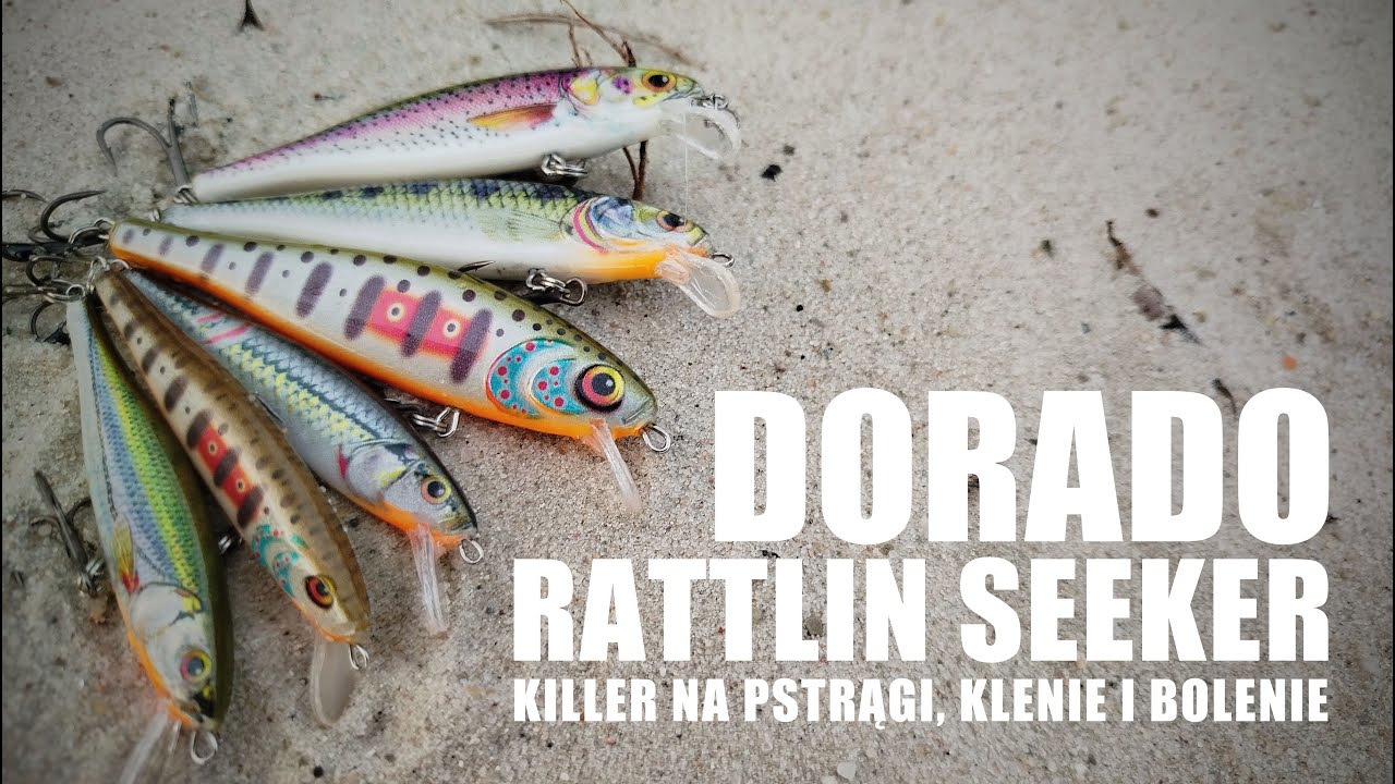 Dorado Rattlin Seeker - killer na pstrągi, klenie i bolenie | recenzja woblera