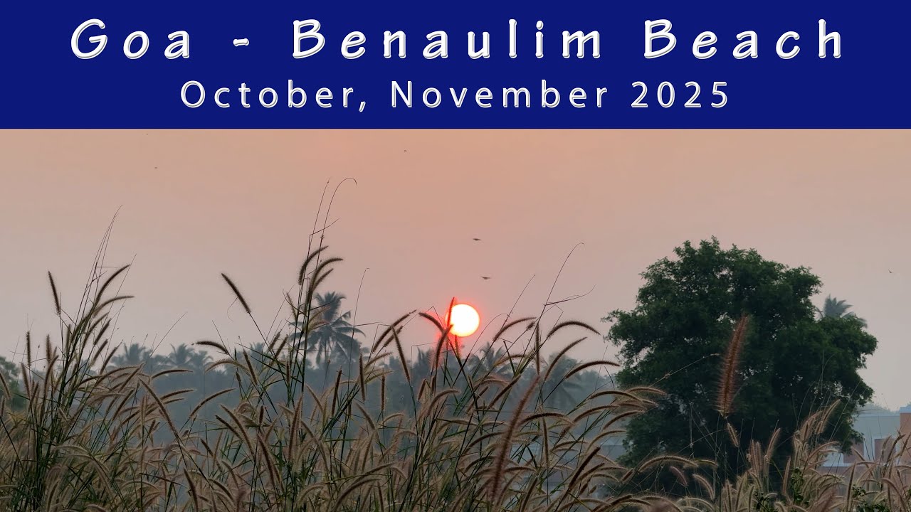 Goa - Benaulim Beach | Autumn 2025