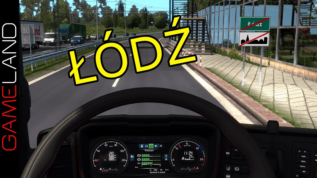Łódź oraz Zgierz - Poland Rebuilding - Euro Truck Simulator 2 Polska