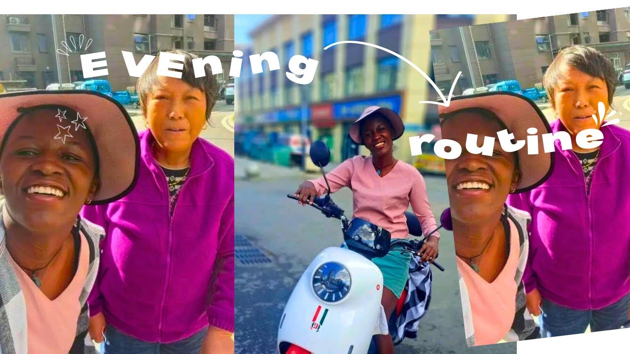 my evening routine in China