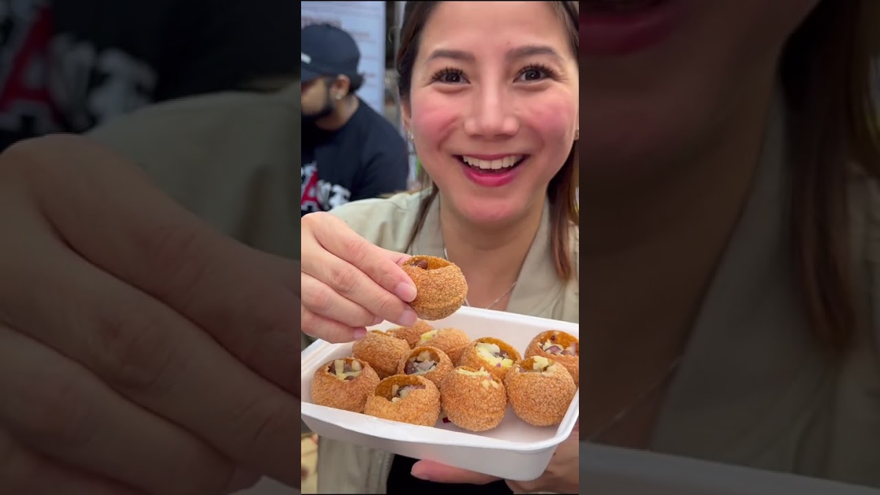 Authentic PANI PURI at SAMOSA sa Kalye