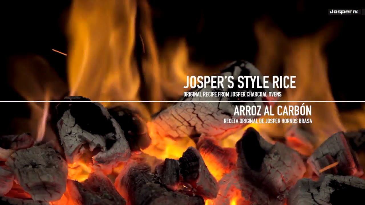 Arroz al carbón - Horno Brasa Josper - Rice in the Josper