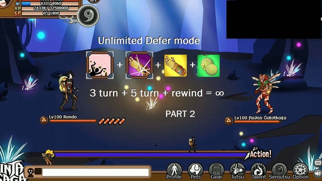 Ninja Saga PVP : Rondo Montage #2