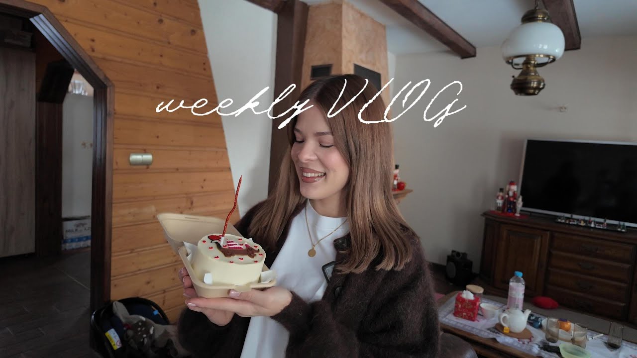 WEEKLY VLOG | urodziny🎂 /pierwsza randka po porodzie🩷 /event