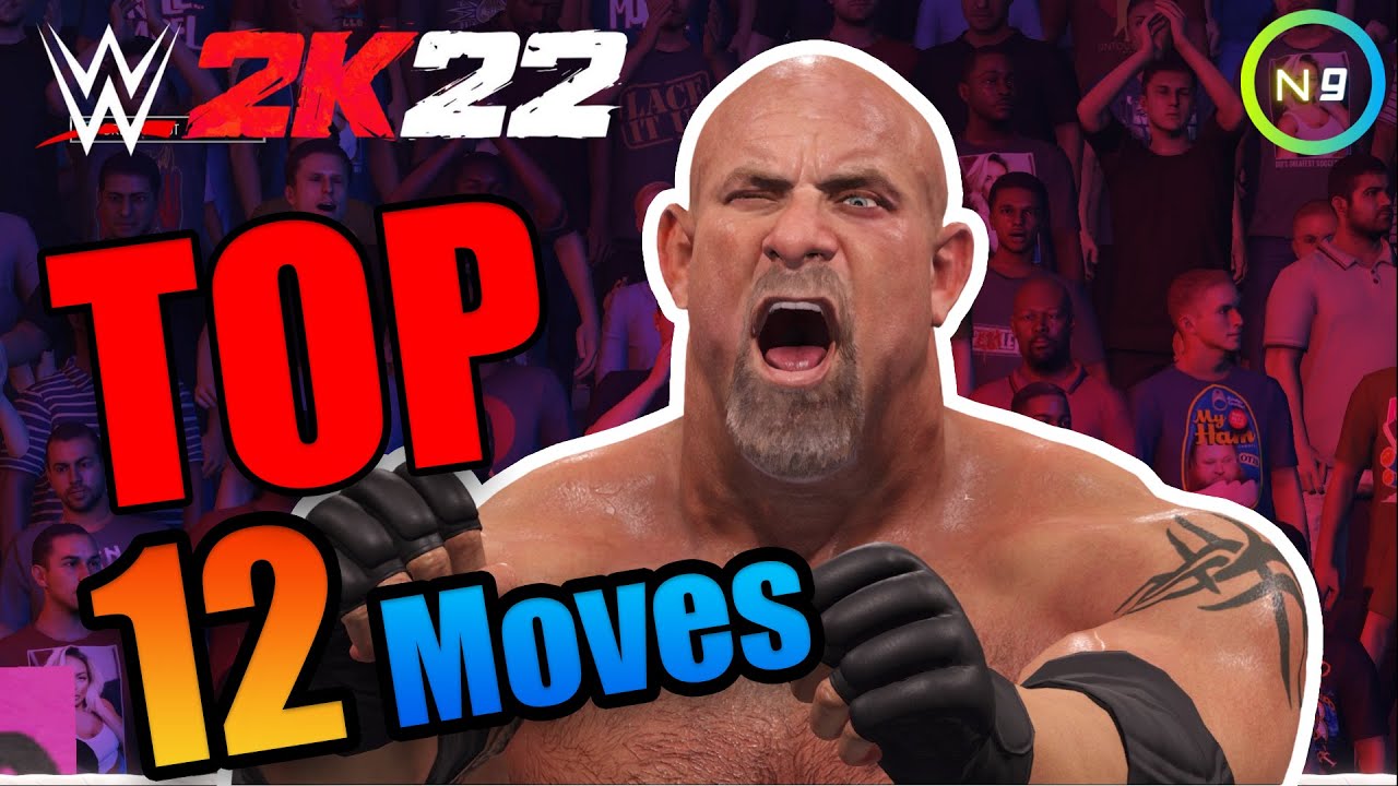 WWE 2K22 - Goldberg's TOP 12 Moves! MUST WATCH!