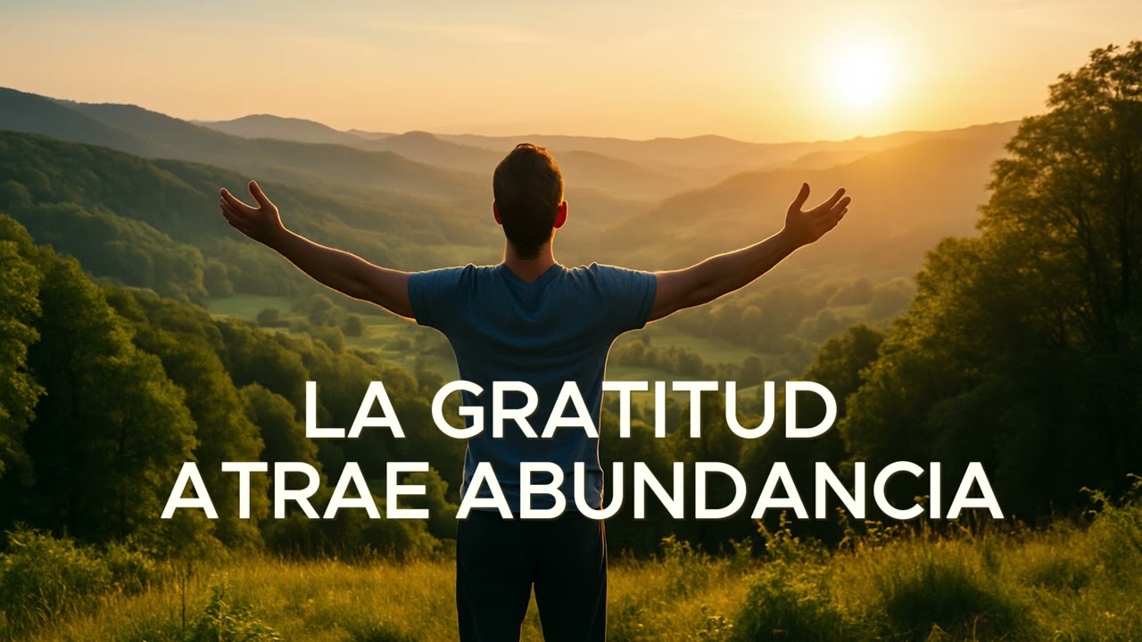 Gratitud y Ley de la Atracción | Afirmaciones para Atraer lo que Deseas Agradeciendo lo que Tienes