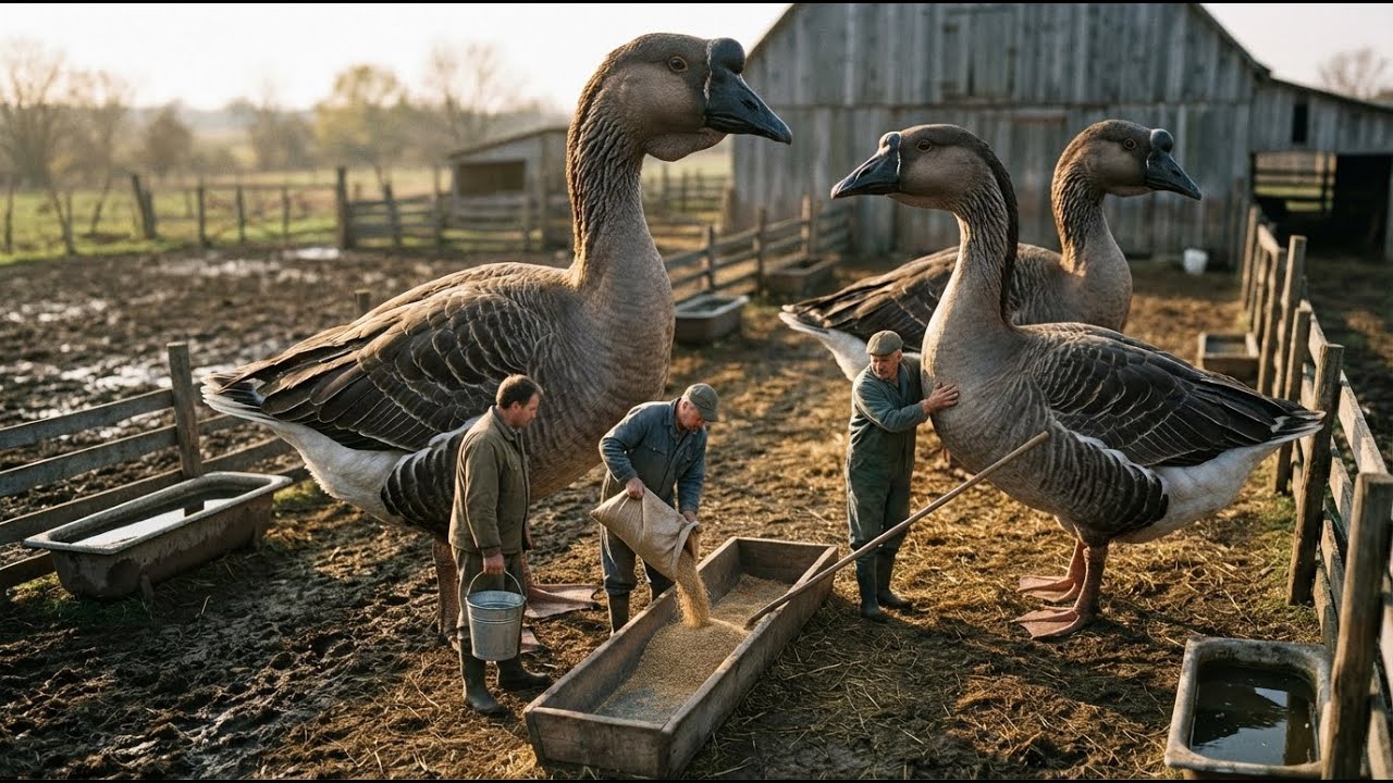 How to Raise African Geese Successfully | Full Farm Documentary