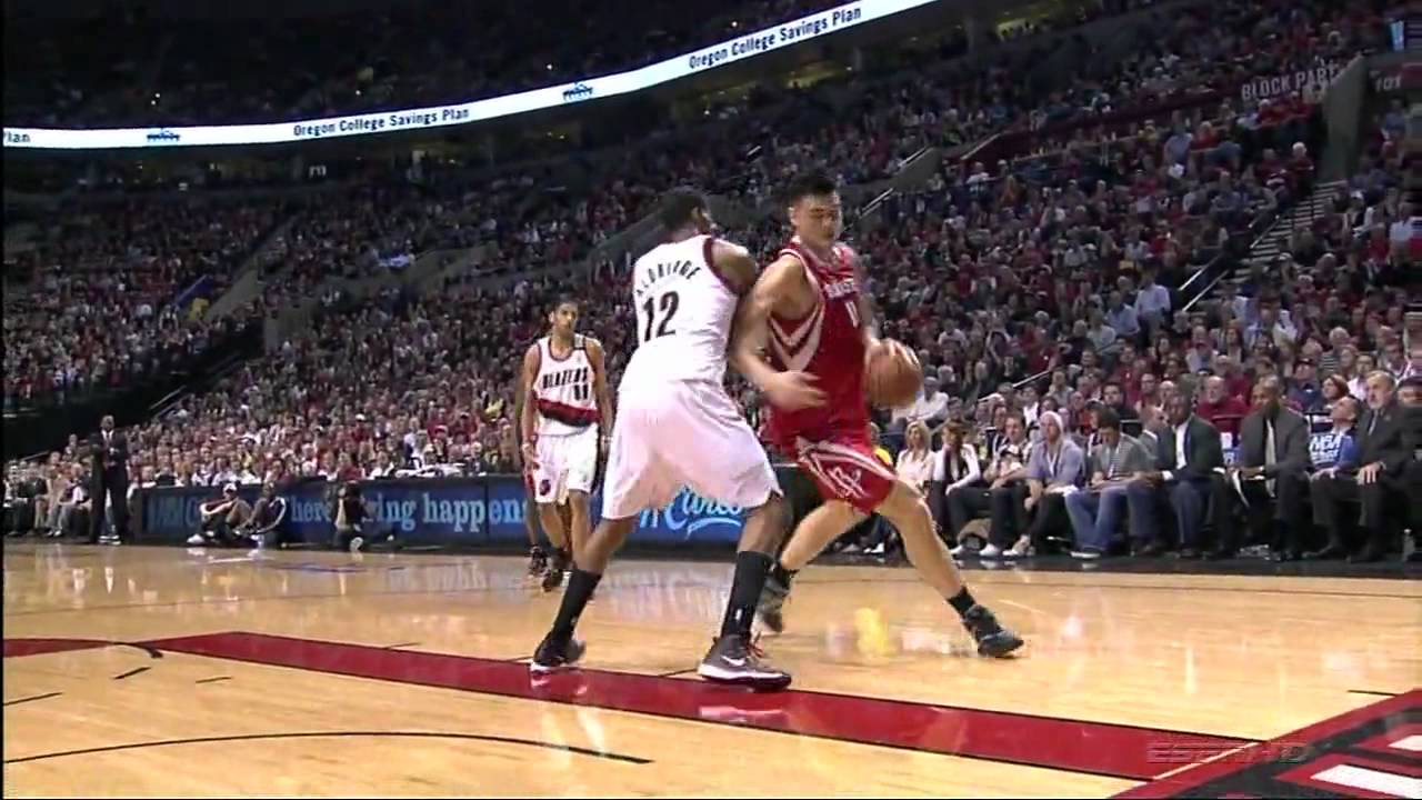 [HD] Yao Ming The Best Playoffs Games vs Blazers Highlights
