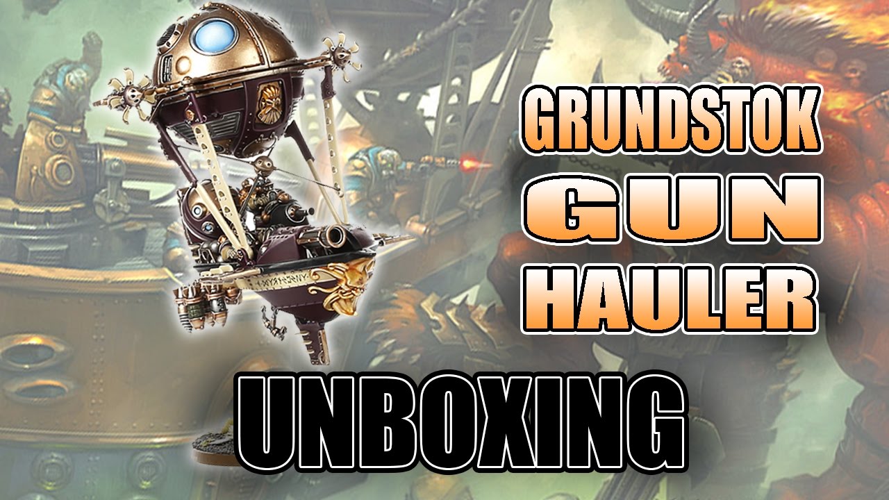 How Big Is it? Grundstock Gunhauler Unboxing