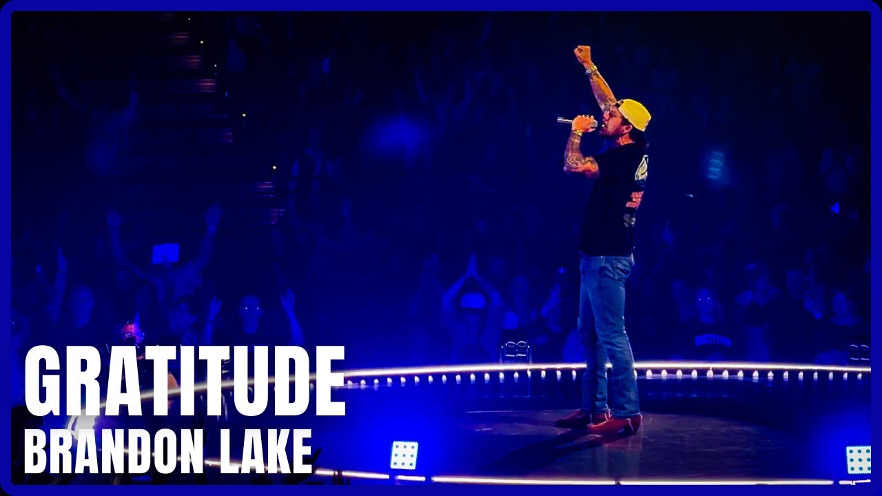 Brandon Lake - Gratitude (LIVE) in 4K - Tacoma, WA - Tacoma Dome