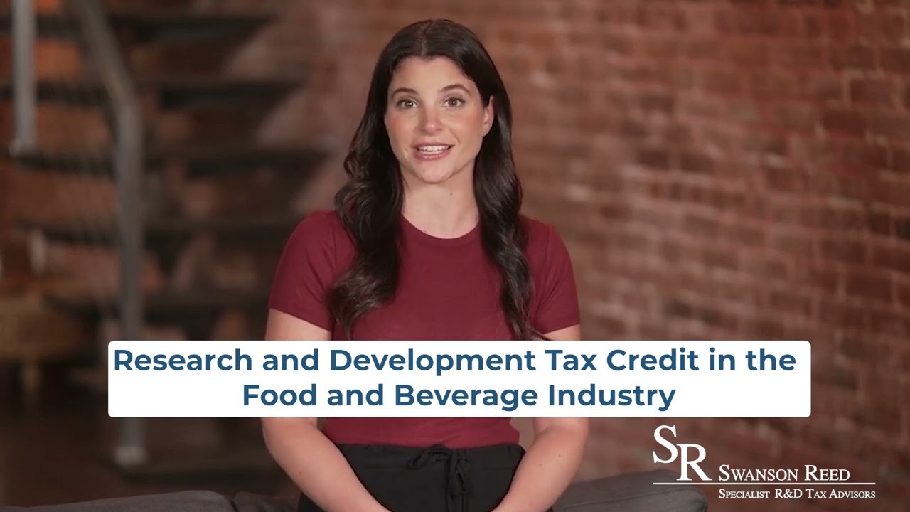 Research and Development Tax Credit in the Food and Beverage Industry
