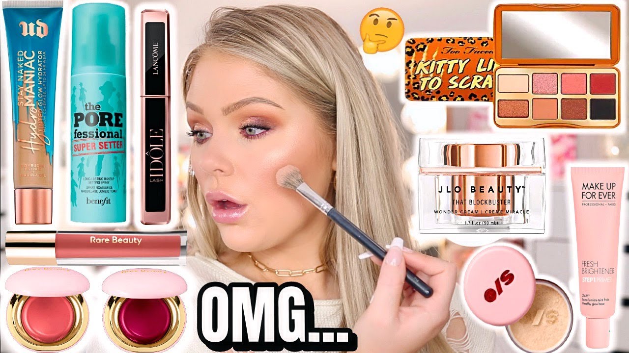 FULL FACE OF NEW VIRAL OVERHYPED MAKEUP TESTED | FULL FACE FIRST IMPRESSIONS