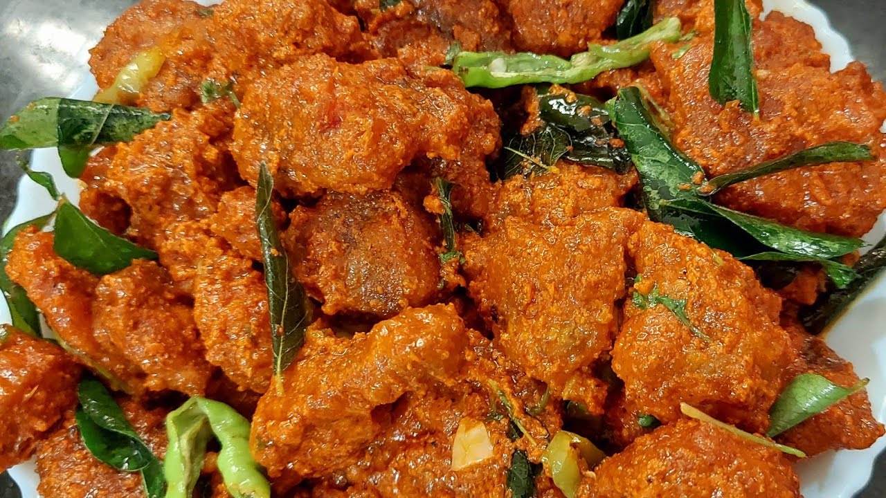 Hyderabadi mutton 65 easy way tasty recipe by my kitchen tasty dishes 😋
