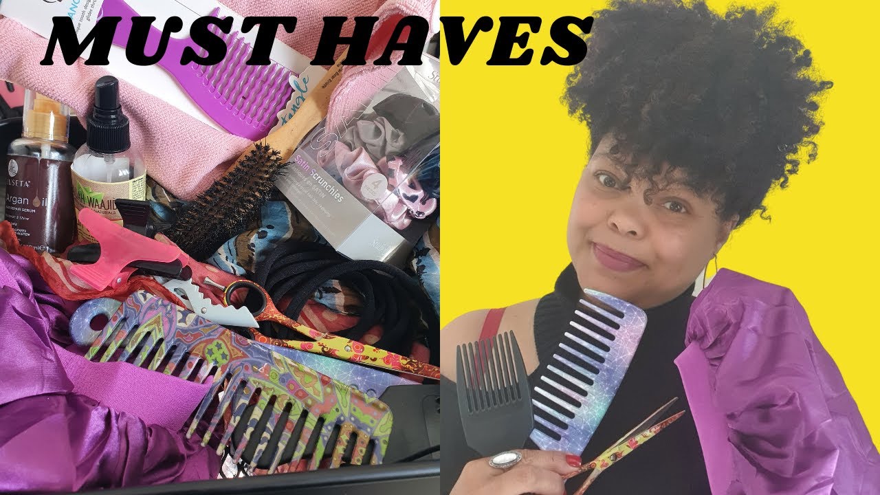 MUST HAVES for Natural Hair! The ESSENTIALS every Natural Curly must have!