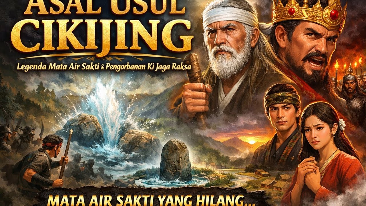 👉 ASAL USUL CIKIJING 🌫️ Legenda Mata Air Sakti & Pengorbanan Ki Jaga Raksa | Kisah Sejarah Sunda