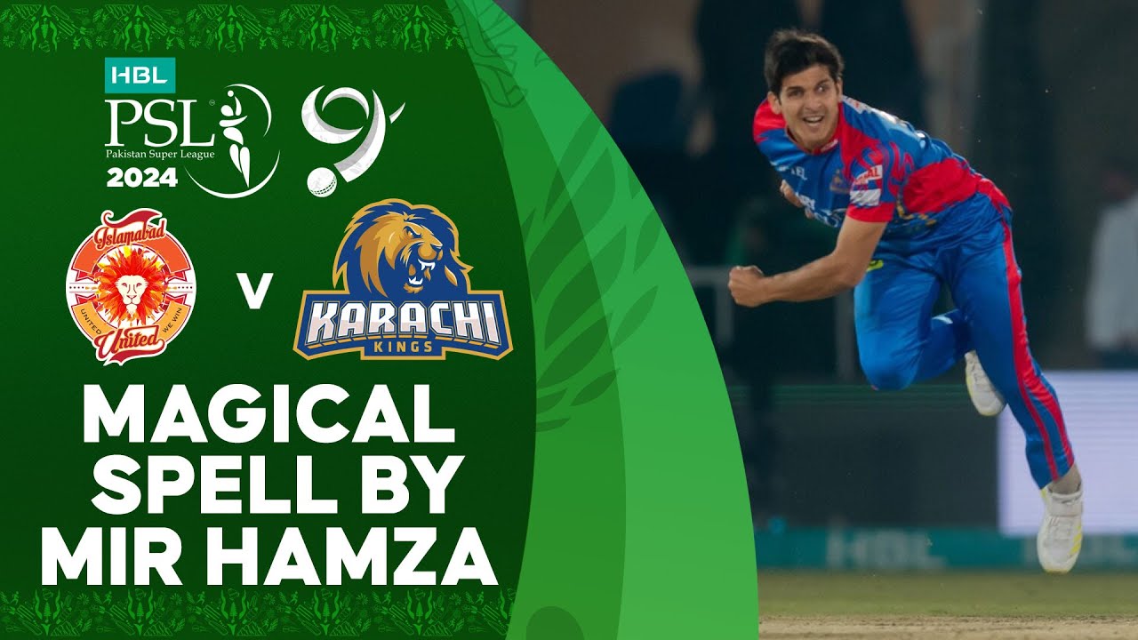 Magical Spell By Mir Hamza | Islamabad United vs Karachi Kings | Match 24 | HBL PSL 9 | M1Z2U
