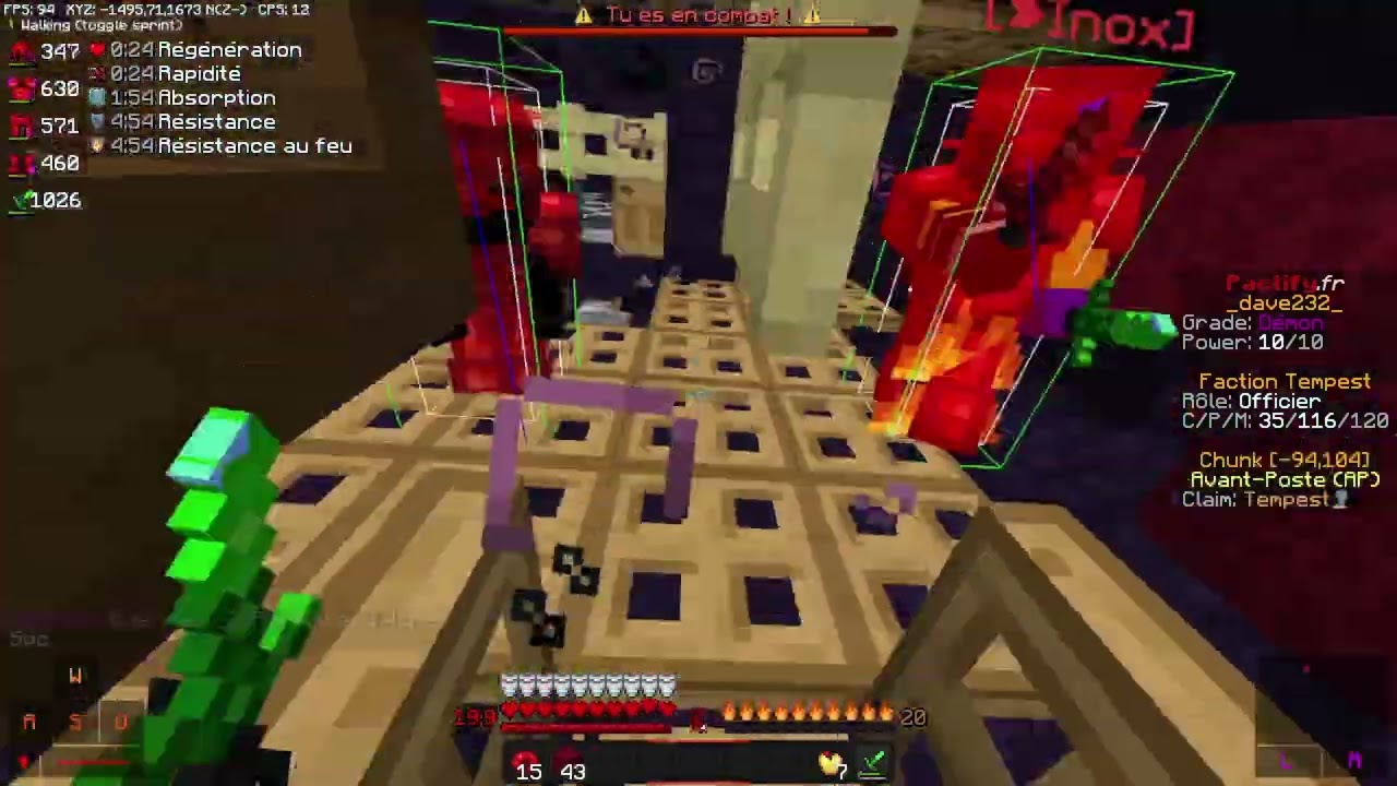 Pactify traping + dropping dans des bps