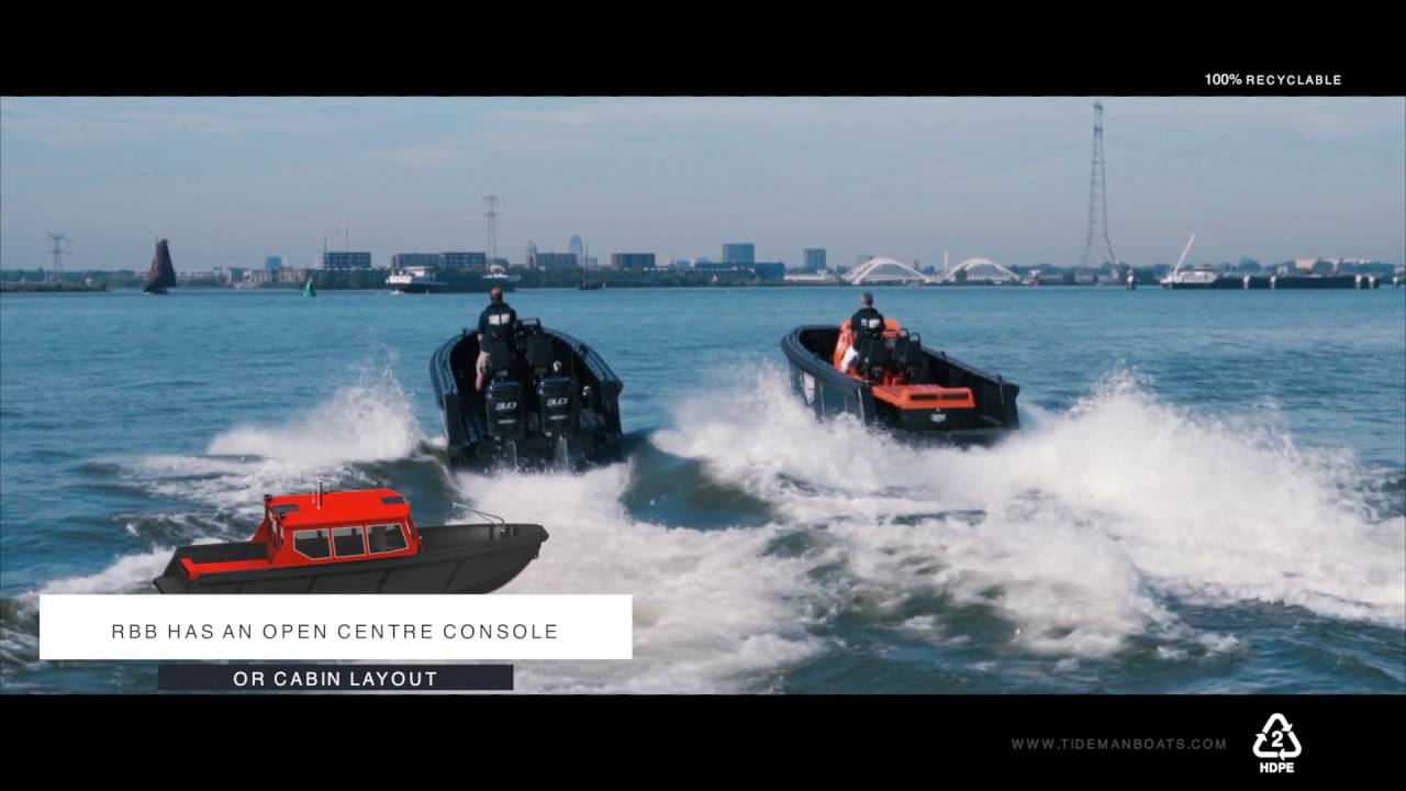 Tideman Boats, indestructible HDPE workboats
