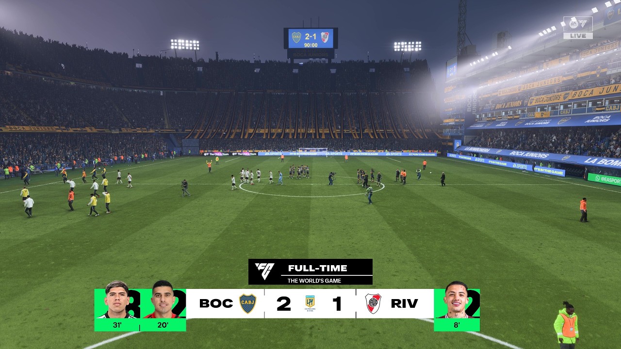 🇦🇷FC 26  Argentina – Primera División | Boca Juniors 2-1 River Plate | Superclásico