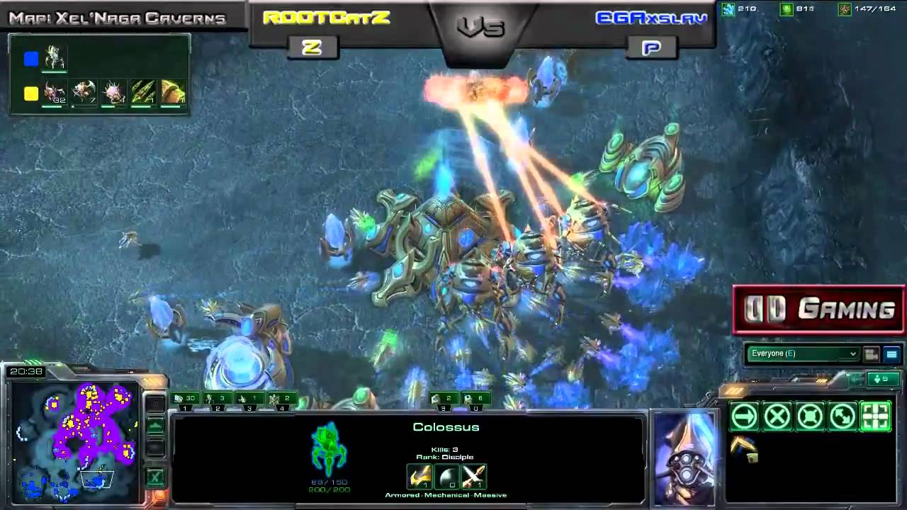 EGAxslav [P] vs. ROOTCatZ [Z] BNET 3.9.11 Part 2