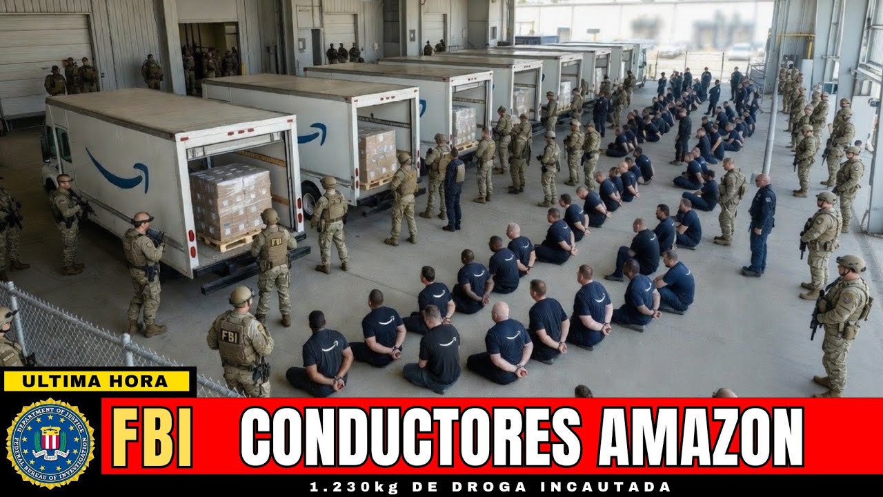 El FBI Arresta a los Conductores de Amazon - 89 Detenidos por Trafico de Drogas