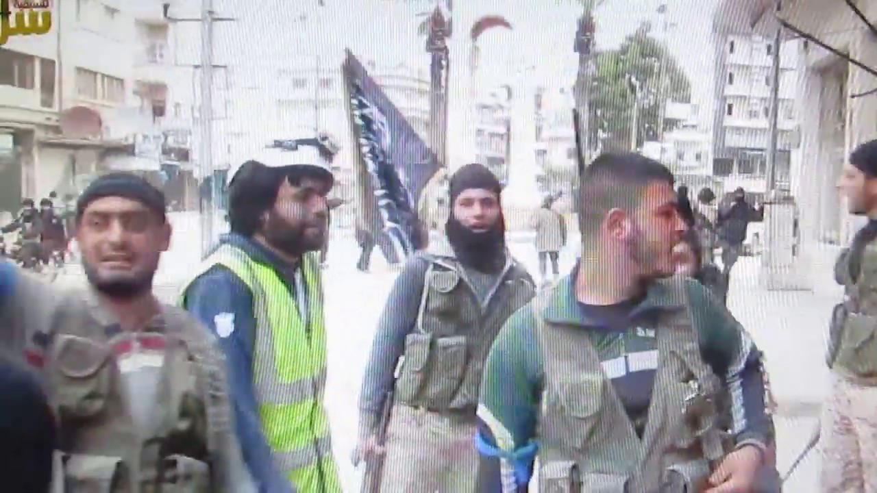 White Helmets Celebrate with al-Qaeda