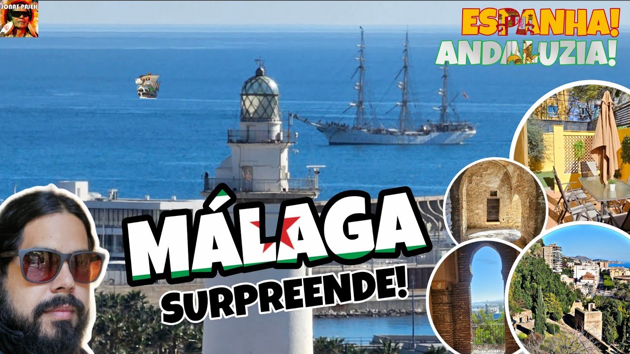 DESCOBRINDO MÁLAGA | ESPANHA | ANDALUZIA | JONAS PAJEH PELO MUNDO