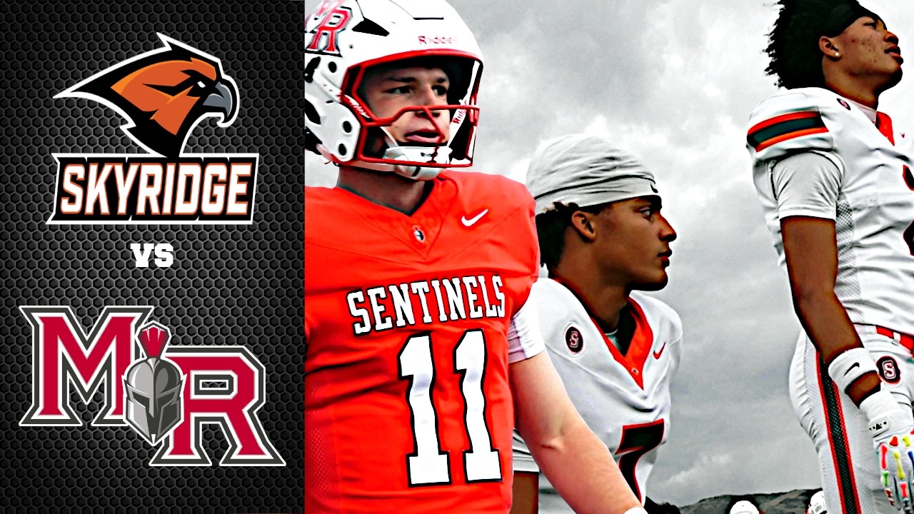 Utah High School Football: Mountain Ridge Sentinels 🔴⚪ vs Skyridge Falcons ⚫🟠 Highlights 2026