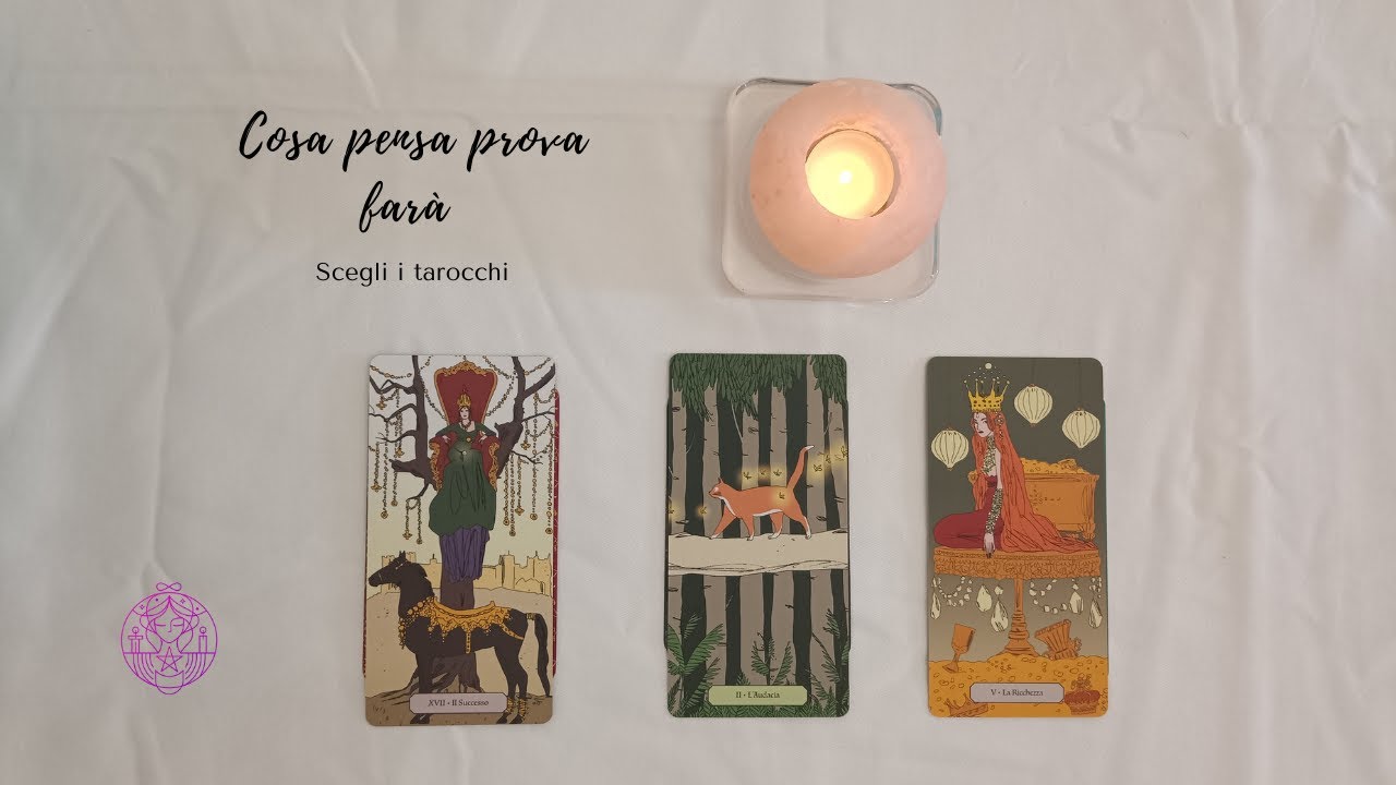 💞🧩🌟 Cosa Pensa Prova Farà 🔮 Scegli i tarocchi