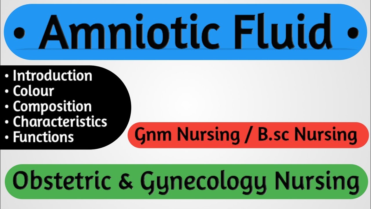 Amniotic Fluid Notes: Everything you need to know