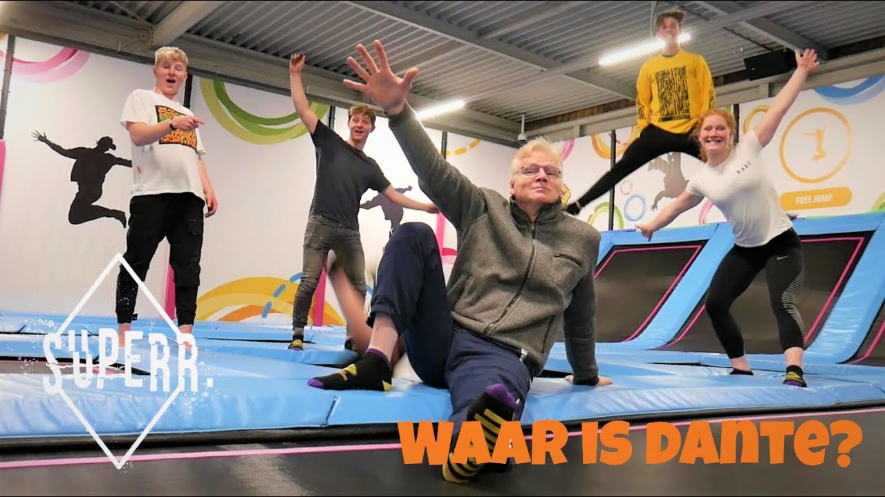 VERSTOPPERTJE IN GESLOTEN TRAMPOLINEPARK!