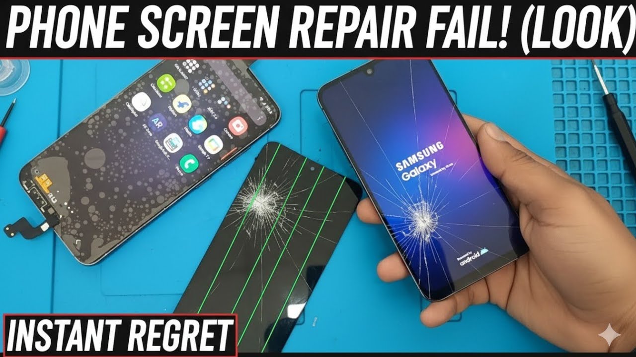 Samsung Galaxy S24 S23 S21Fe screen line problem fixed issue 