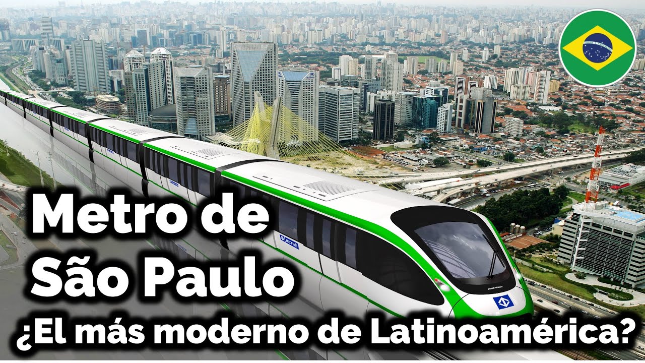 Metro de Sao Paulo 2022 ¿EL MEJOR de LATINOAMÉRICA? 🚇