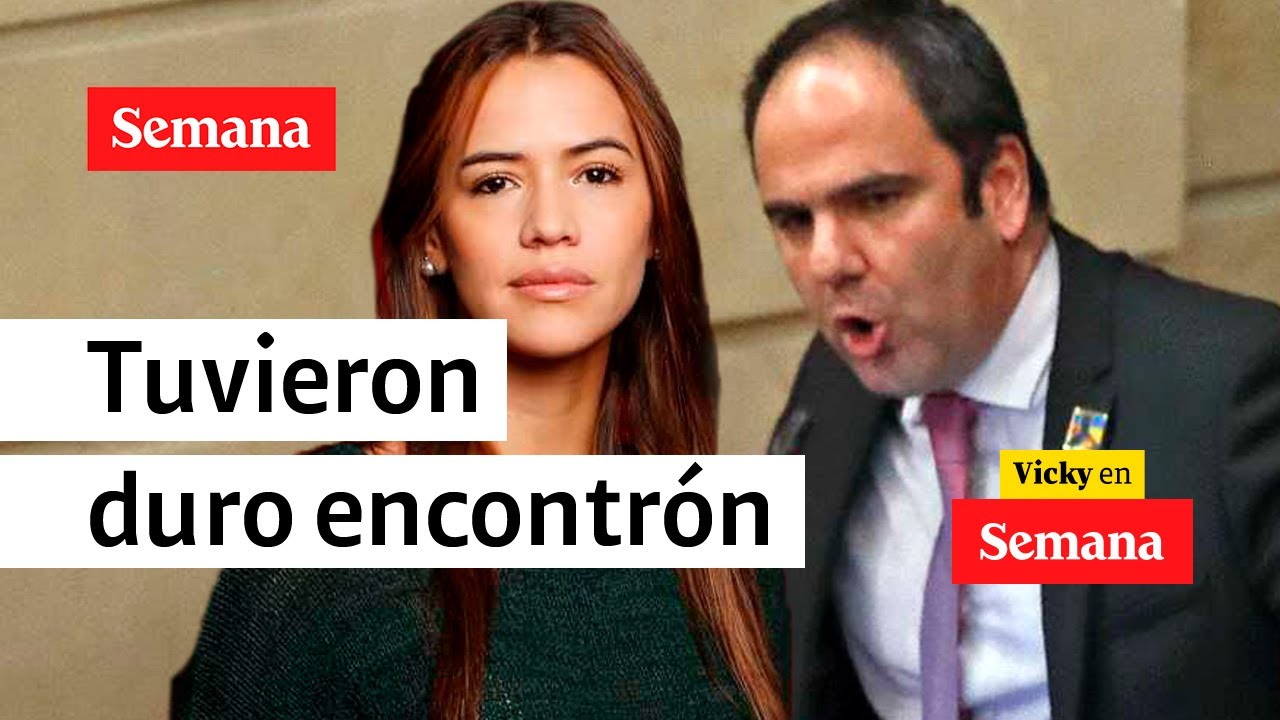 “Respéteme”: Mafe Carrascal tiene agarrón en vivo con Gabriel Vallejo en SEMANA | Vicky en Semana