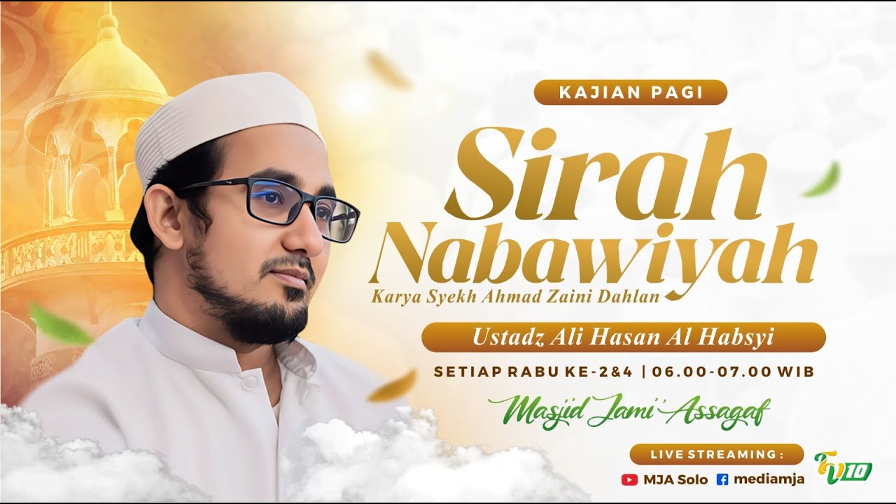 🔴Kajian Pagi | Ust. Ali bin Hasan Al Habsyi | Masjid Jami' Assagaf Surakarta 10/12/2025