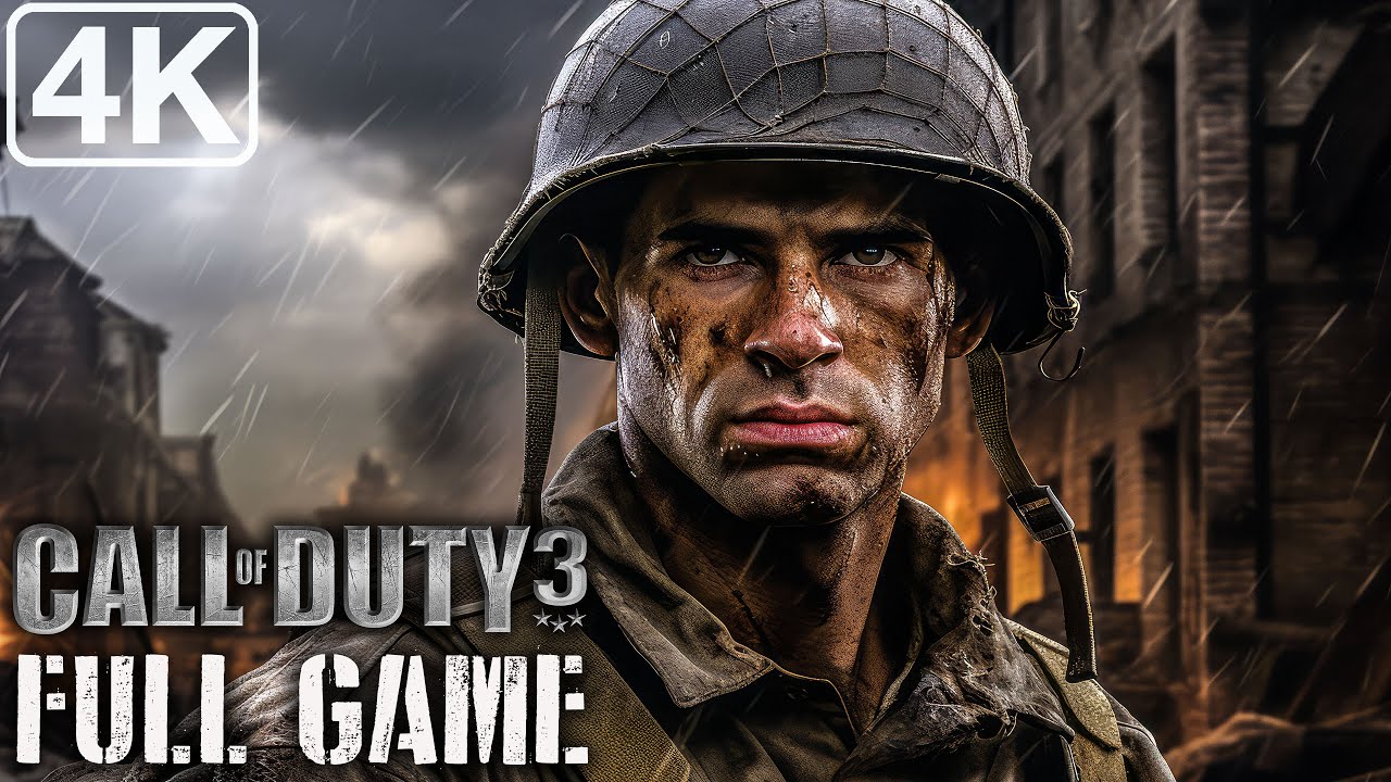 Call of Duty 3｜Xbox Series X｜Full Game Playthrough｜4K