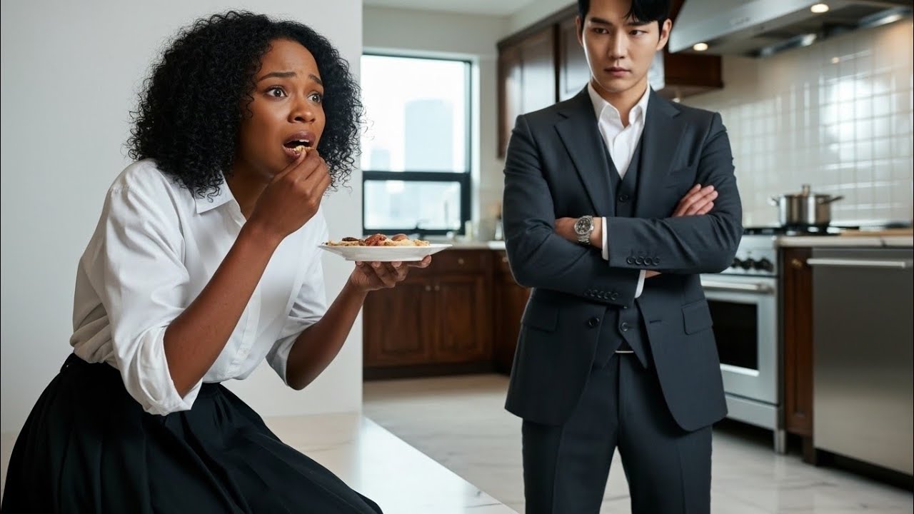 Korean Mafia Boss Finds Black Maid Hiding to Eat Leftovers—Then He Changed Her Life