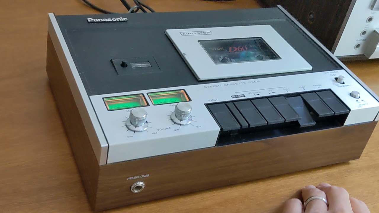 Panasonic RS-260US Cassette Deck Demo